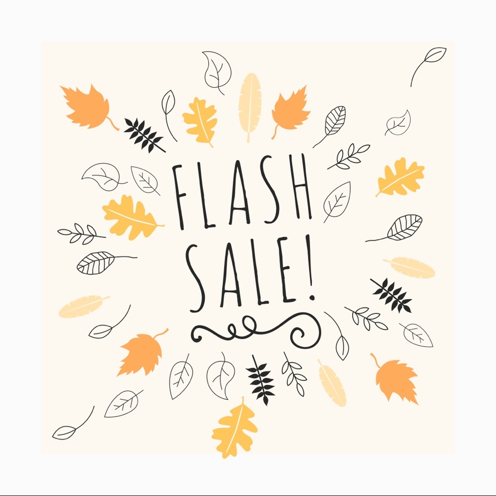 Flash Sale This Weekend Only!